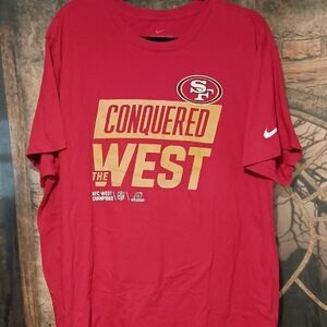 Nike Red San Francisco 49ers Graphic T-Shirt